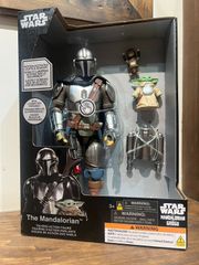 [미사용] STAR WARS 만다롤리안 토킹 액션 피규어 글로구 첨부 라이트 & 사운드 Disney