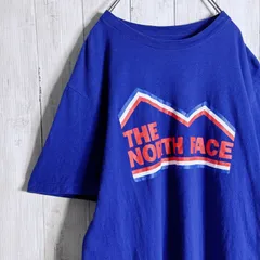 【神配色】THE NORTH FACE Graphic T-shirt ザノースフェイス 古着 ビッグロゴTシャツ #V5806