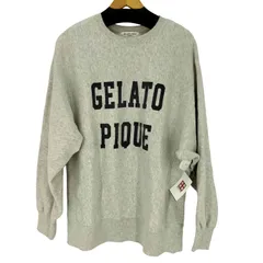 ジェラートピケオム Gelato Pique Homme カレッジ ロゴ リバース型 スウェット メンズ JPN：L のサムネイル