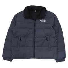 ノースフェイス THE NORTH FACE ダウン ジャケット アウター ヌプシ リバーシブル メンズ 防寒 NF0A831I、D.ブルー/TNF BKのサムネイル
