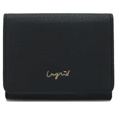 アングリッド Ungrid 財布 ミニ財布 三つ折り レディース TRI-FOLD MINI WALLET UNG-50840、ブラック(76)のサムネイル
