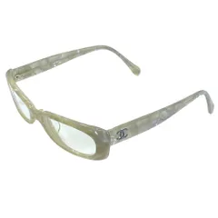 CHANEL シャネル ココマーク 眼鏡 メガネ アイウェア 3069-H プラスチック ホワイト系 51□16 135 洗練 上品 高級感 エレガント フェミニン 人気 定番 スタイリッシュ アクセントのサムネイル