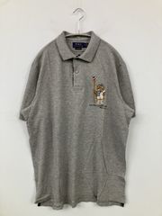Polo Ralph Lauren ポロベア ポロシャツ グレー - メルカリ