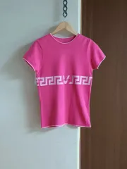 正規品) ヴェルサーチェ スポーツ ニット 半袖 Tシャツのサムネイル