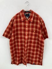 00s Nike ACG チェック半袖 シャツ オレンジ L - メルカリ