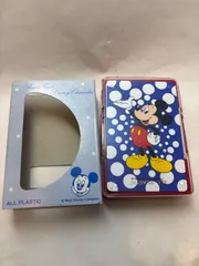 NICHITEN CO.,LTD ディズニー ミッキートランプ プラスチックケース付 レトロのサムネイル