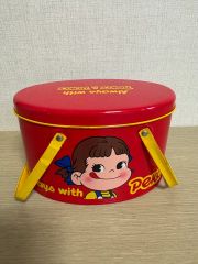 超レア】【未使用】昭和レトロポップ 不二家 ペコちゃん ポコちゃん 缶