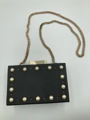ZARA ザラ ショルダーバッグ ブラック レディース