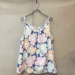 marimekko マリメッコ ウニッコ Nuppu ジャージータンクトップ キャミソール パステルカラー M レディース USEDのサムネイル