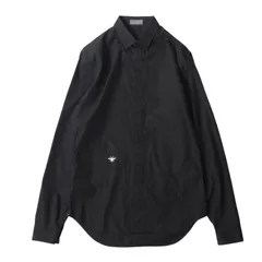 ☆ディオールオム DIOR HOMME Bee刺繍 長袖 シャツ 37 ブラック メンズ 正規品 6-YE067のサムネイル