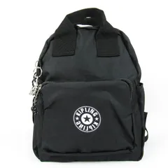 キプリング おでかけリュック デイパック メタルチャーム付 ムック本 鞄 ブランド 黒 メンズ ブラック Kipling 【中古】のサムネイル