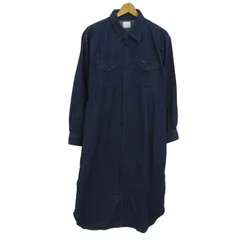 リー デニムシャツワンピース トップス レディース Mサイズ インディゴ Lee 【中古】のサムネイル
