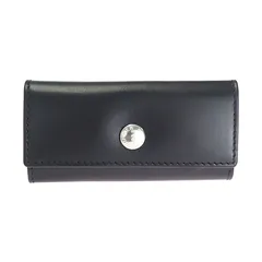 【ギフト対応可】エッティンガー ETTINGER 名刺入れ STERLING 4 HOOK KEY CASE ロイヤルコレクション 4連 キーケース メンズ ブラック パープル おしゃれ 人気 ブランド 誕生日 記念 プレゼント ギフト 送料無料のサムネイル