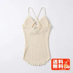 HAKUJI ハクジ カップ付リブキャミソール 未使用[AB-1_20260401-131343] y2k風のサムネイル