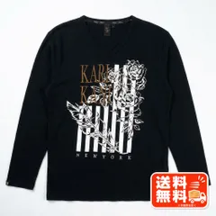 Karl Kani カールカナイ 長袖Tシャツ ロゴ ローズ L[RA-6] THRASHER風のサムネイル