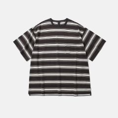 julius ユリウス Tシャツ ボーダー 707CUM3 ブラック 黒 - メルカリ