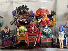 ワンピース ワーコレ 特殊台座おまけ 百獣海賊団 飛び六胞 6体セット