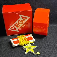 【稼動品】 希少 VEGA カレント ファンシー デジタル 時計 星型 ベガ 9558-594518 外箱付き ケース付き 動作確認済み 電池交換済みのサムネイル