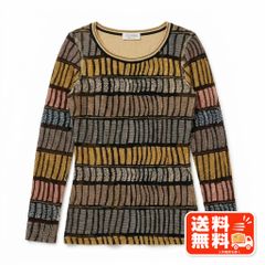 美品】 CIVIDINI 半袖シルクトップス 42 ブラウン 左袖花柄 - メルカリ