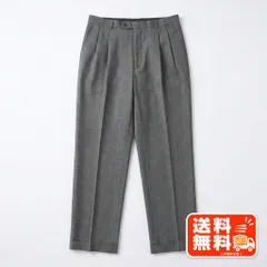 グレンチェック スラックス パンツ グレー ワンタック ダブル メンズ Munsingwear風のサムネイル