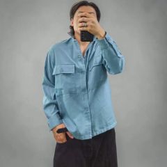 24SS PHIGVEL シャンブレーシャツ 定価37,400円 - メルカリ