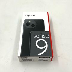 新品未開封】SHARP AQUOS sense9 SH-M29 ブラック - メルカリ