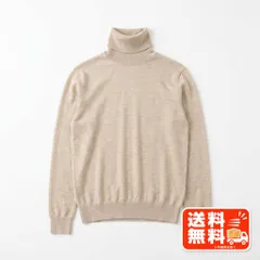 タートルネック ニット セーター ベージュ シンプル 長袖 トップス RALPH LAUREN風のサムネイル