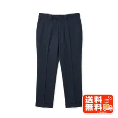 CAFÉ SOHO ネイビー スラックス センタープレス メンズ UNIQLO風のサムネイル