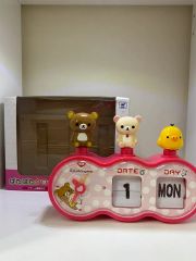 匿名配送】リラックマ ぱたぱたクロック3 - メルカリ
