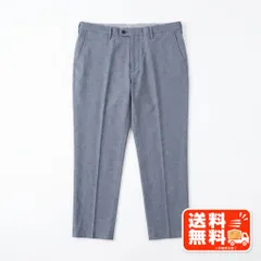 スラックス パンツ ブルーグレー センタープレス メンズ ボトムス INCOTEX風のサムネイル