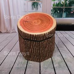 ニトリ 切り株ハイスツール - メルカリ