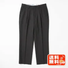 スラックス ダークグレー ワンタック センタープレス パンツ J.PRESS風のサムネイル