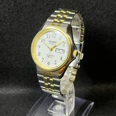 ORIENT QUARTZ 腕時計 ゴールドカラー - メルカリ