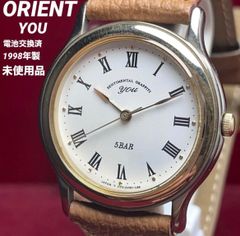 美品 ORIENT you オリエント ユー クォーツ時計 電池交換済 - メルカリ