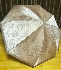 イヴサンローラン 長傘 雨傘 バラ柄 ピンク系　＊c0691のサムネイル