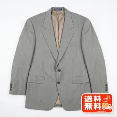 GIEVES & HAWKES テーラードジャケット グレー ストライプ TOM FORD風のサムネイル