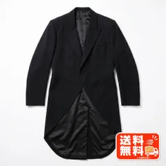 メンズ 燕尾服 モーニングコート ブラック フォーマル Miyuki風のサムネイル