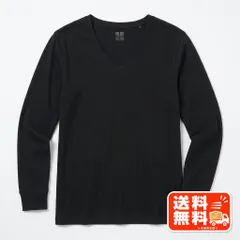 UNIQLO ユニクロ ヒートテック エクストラウォーム 長袖 Vネック L GU風