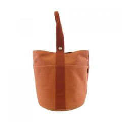 美品】HERMES（エルメス）タムールMM カゴバッグ ハンドバッグ 茶色