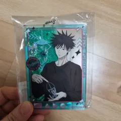 呪術廻戦 伏黒恵 グリッターアクリルブロックキーホルダー (流砂)