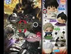 未開封) 呪術廻戦ガチャ (パンダ、マキ、狗巻 棘、五条)
