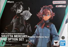 BANDAI SPIRITS SHFiguarts 기동전사 건담 수성의 마녀 스레타·머큐리 (일반 유니폼 Ver.)&옵션 세트