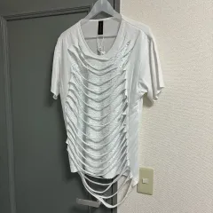 メゾンミハラヤスヒロ ディストデザインテープ レイヤードTシャツのサムネイル