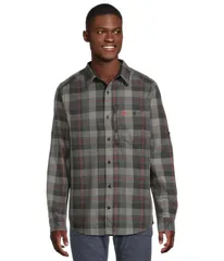 フェールラーベン メンズ トップス シャツ Fjallraven Fjallglim Shirt BlackGrey ブラックのサムネイル