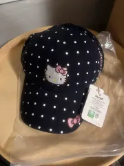 (新品) Sanrio(サンリオ) ハローキティ ドット ベースボールキャップのサムネイル