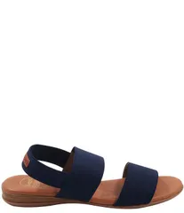 アンドレアース レディース シューズ サンダル Andre Assous Nigella Elastic Sling Sandals Navy ネイビーのサムネイル