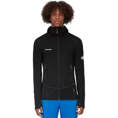 マムート メンズ アウター ジャケット・ブルゾン フーデッドジャケット Mammutaiss Light Ml Hooded Jacket Mens Black ブラックのサムネイル