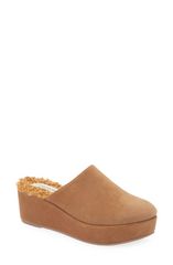코르다니 여성 신발 힐 플랫폼 Cordani Camryn Platform Wedge Mule Clove Suede