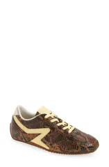 ラグアンドボーン レディース シューズ スニーカー rag bone Retro Runner Slim Ultra Sneaker Mocha Snake モカのサムネイル