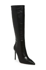 トニービアンコ レディース シューズ ブーツ・レインブーツ Tony Bianco Apollo Pointed Toe Knee High Boot Black Venice ブラックのサムネイル